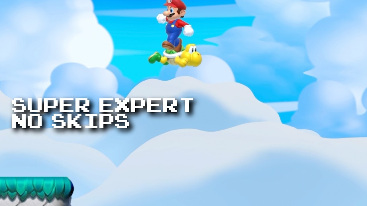 Super Expert No Skips: Where We're Going, We Don't Need Dev Propellers (Mario Maker 2, Switch 2)