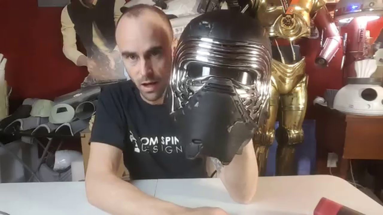 Распаковка шлема Kylo Ren Black Series