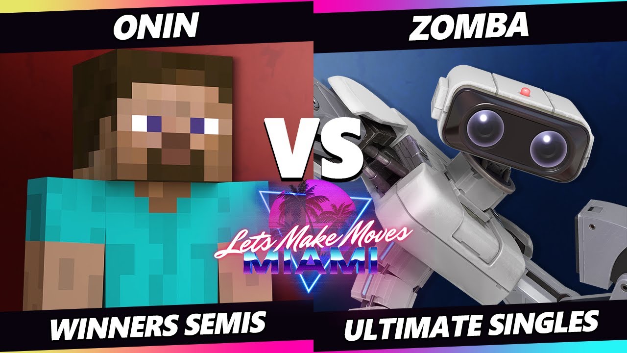 Let's Make Moves Miami - Onin (Steve) Vs. Zomba (ROB) SSBU Ultimate Tournament