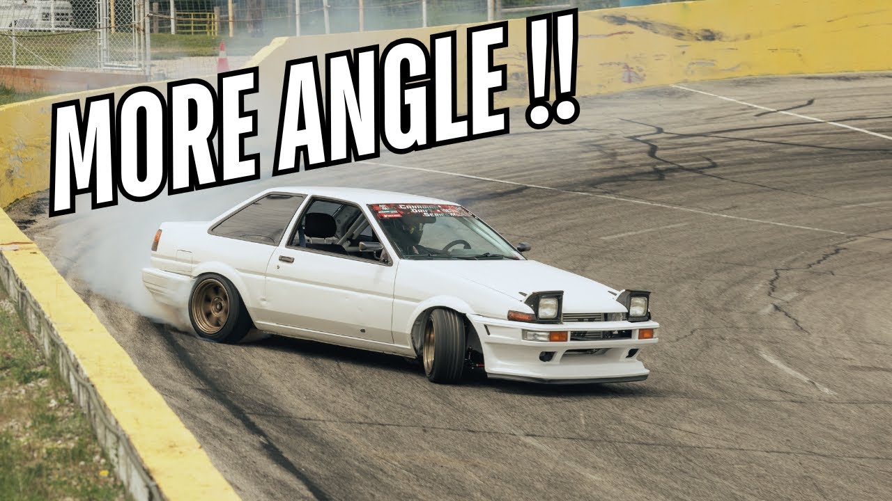 Getting a little bit more angle out of your Ae86!