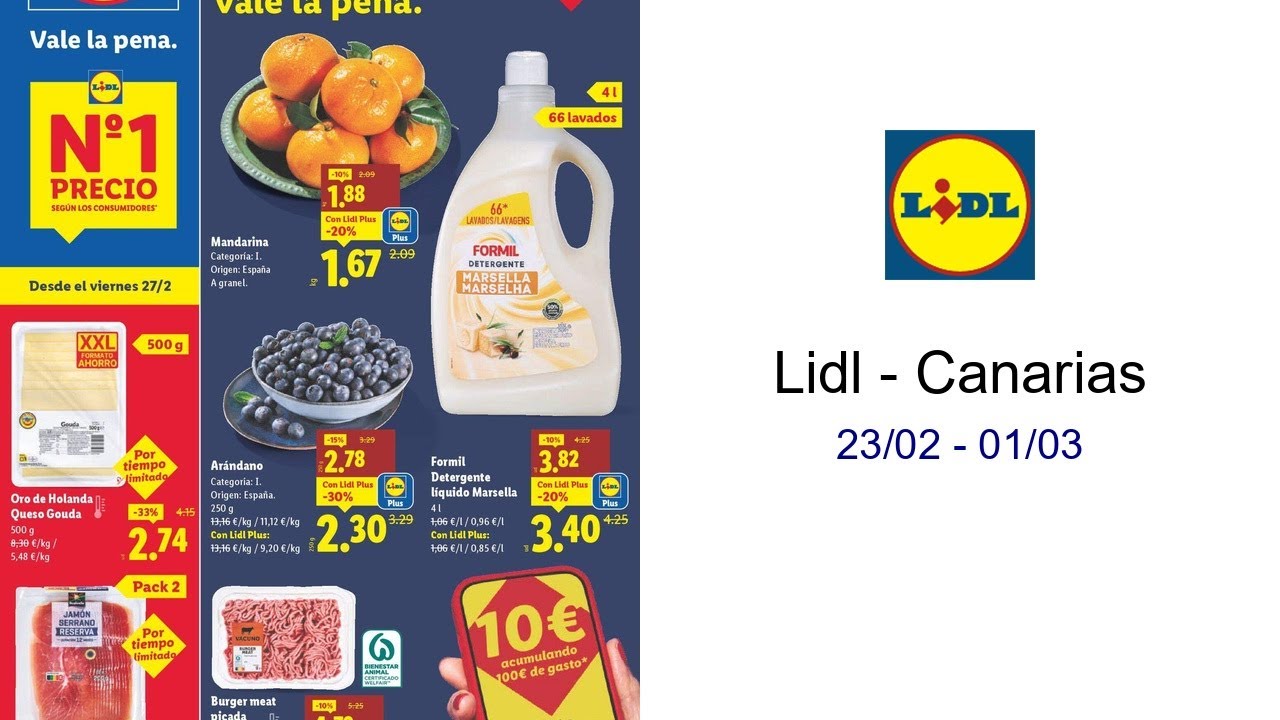 Lidl - Canarias 23/02 - 01/03