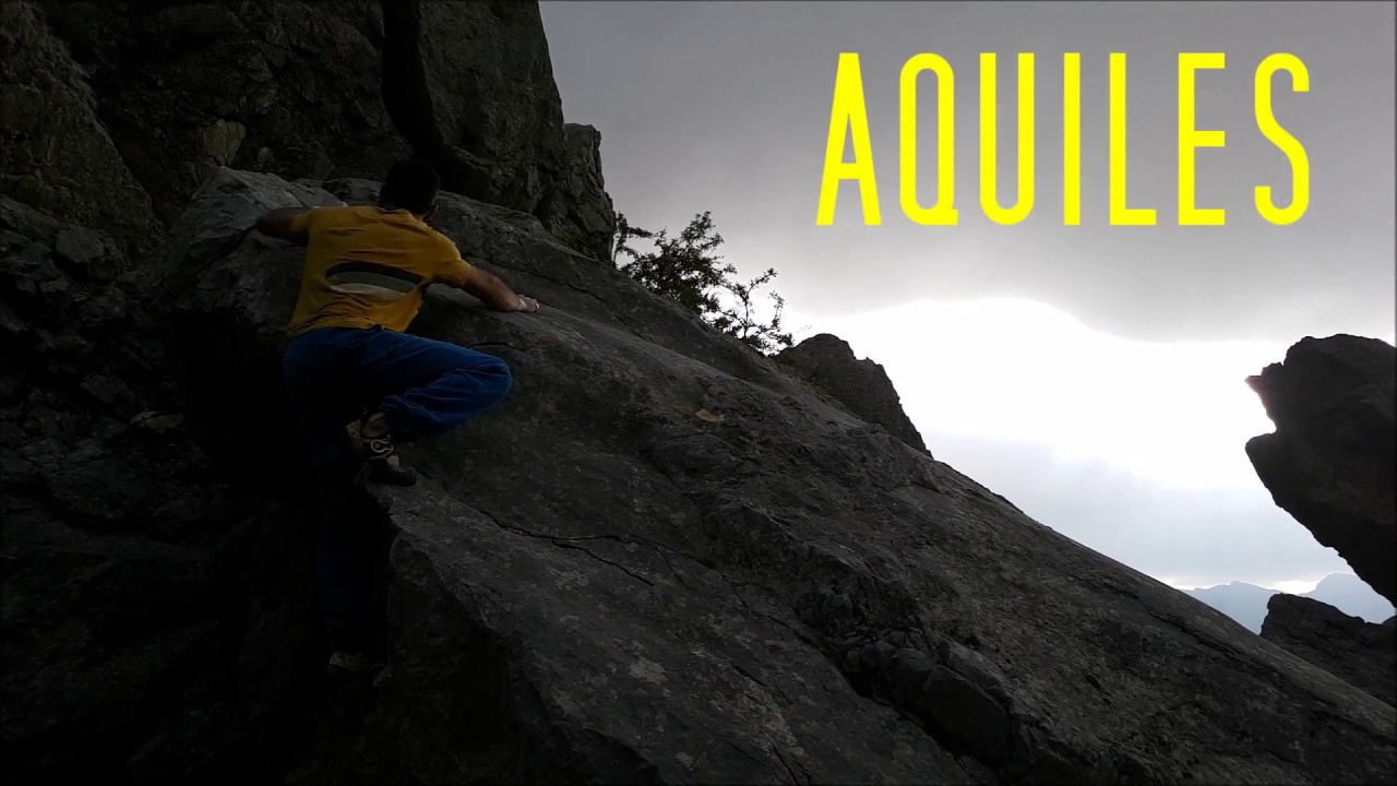 Boulder en el Roao | EL TECHO DE AQUILES | 7C