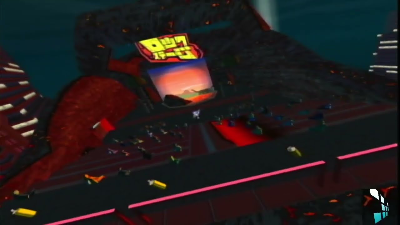 Sky Dinosaurian Square + other Test runs - JSRF (postgame)