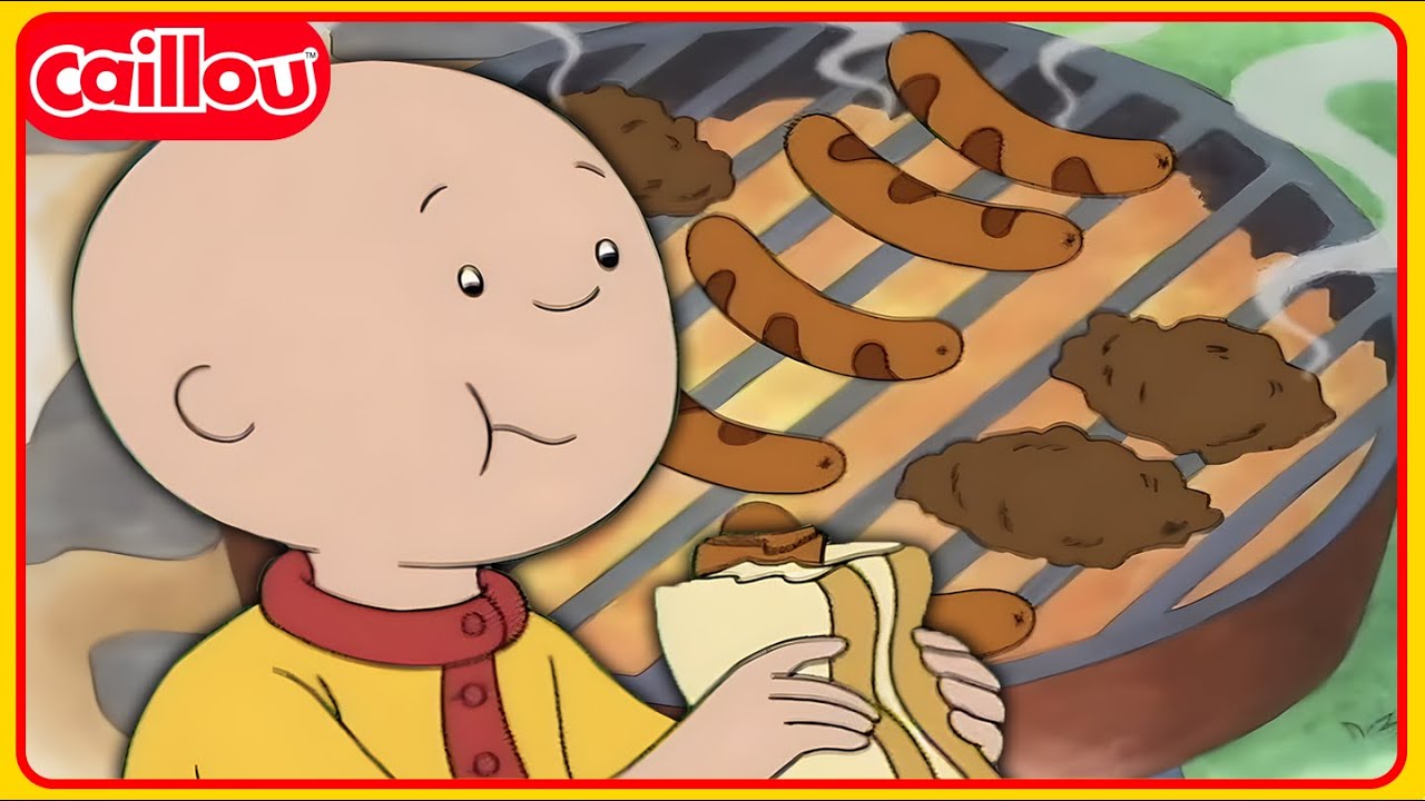 Familie Barbecue | Caillou Nederlands - WildBrain