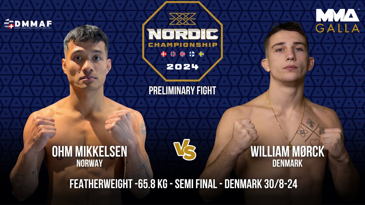 Ohm Mikkelsen (Norway) Vs. William Mørck (Denmark)