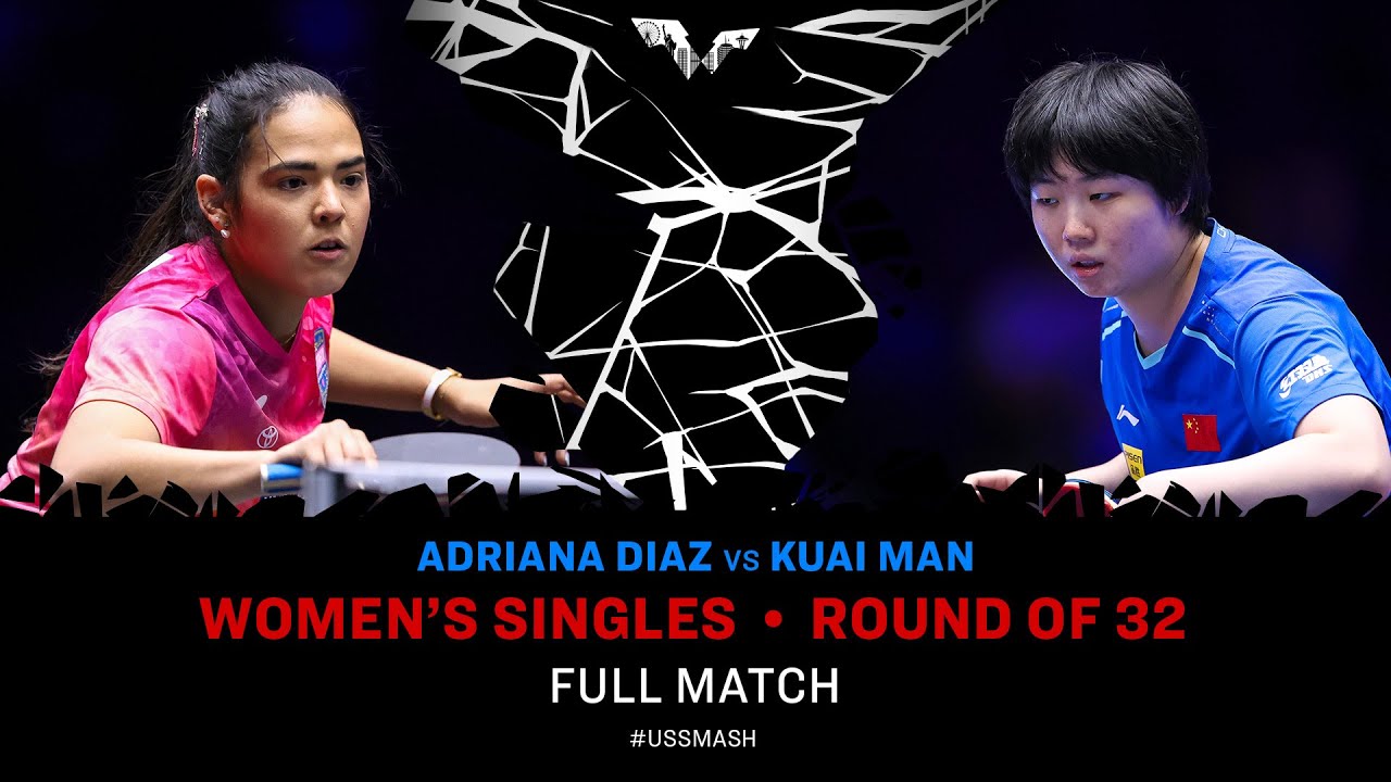 FULL MATCH | Adriana Diaz vs Kuai Man | WS R32 | #USSMASH 2025