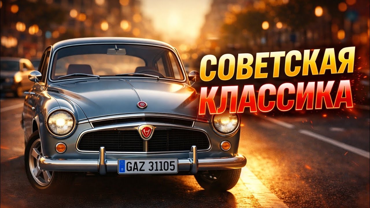 Классическая Volga GAZ 31105 — История и Мощь