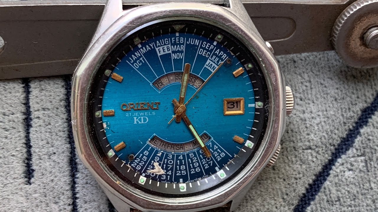 Collectable watch Orient King Diver 21 jewels made in Japan/PRIENT KD 46946 automatic divers watches