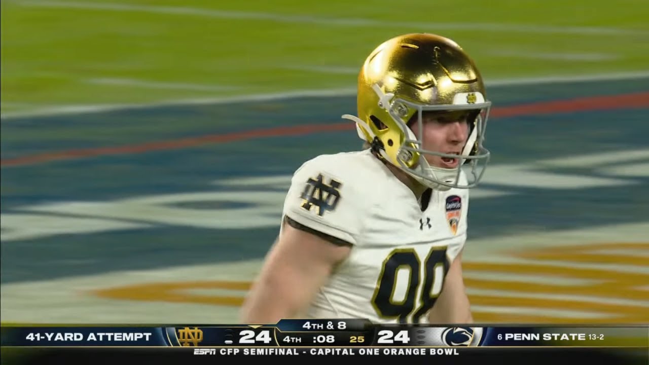 Mitch Jeter Game-Winning Field Goal vs. Penn State