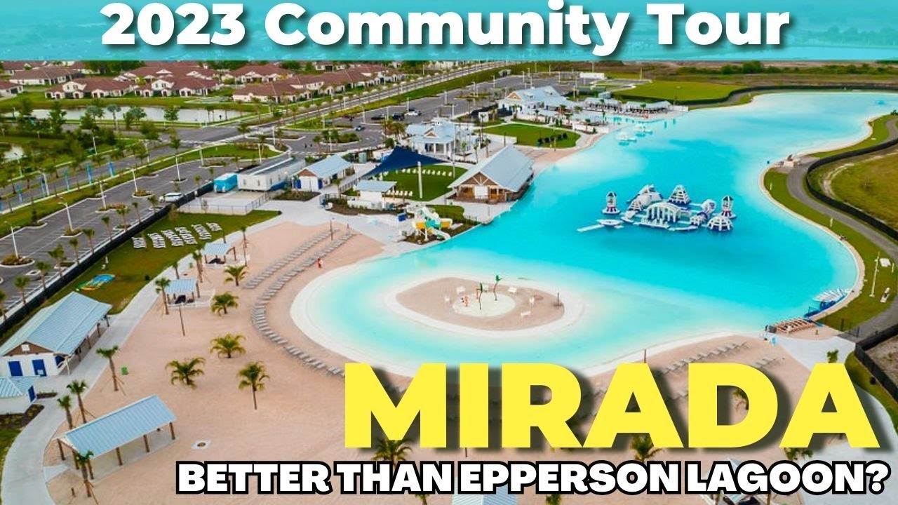 Mirada Community: Tampa's Oasis with 15-Acre Lagoon Living! \🌴☀️