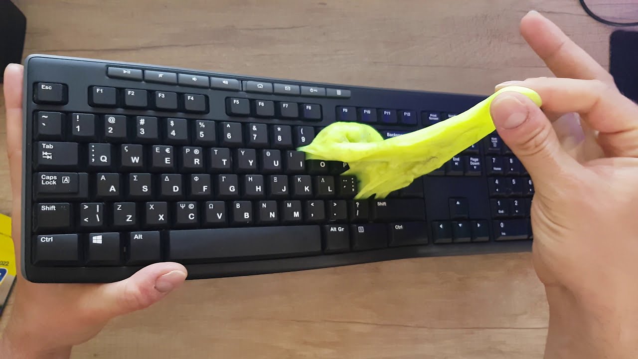 OPULA KCL-3022 Magic Dusting Keyboard Gel Cleaner Testing