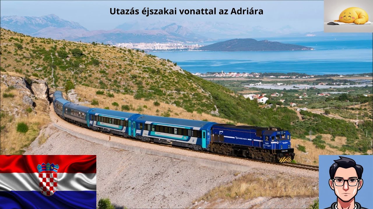 Nyaralás Splitben 1. rész: Utazás éjszakai vonattal az Adriára