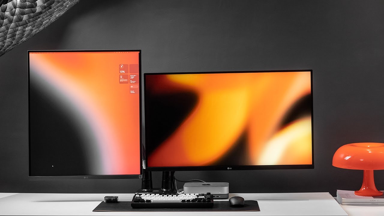 This MUST be the Most Valuable Dual Monitor Mount | Huanuo HNDS7 + Dual Monitor Setup Tour
