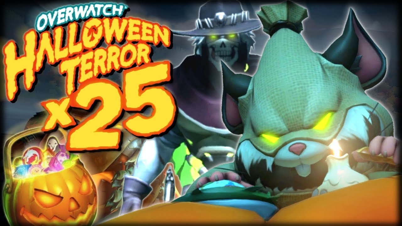 Overwatch - Avataan 25 Halloween Terror 2018 Loot Boxia!