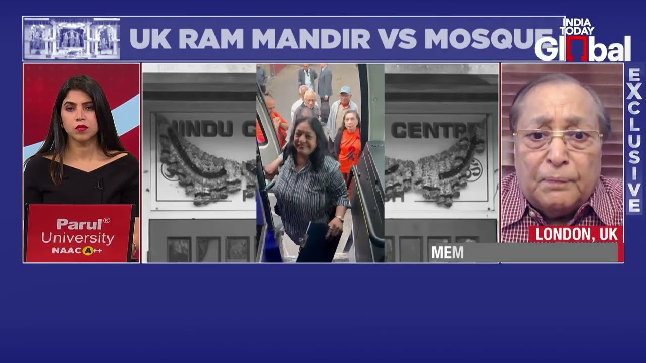Exclusive Lord Rami Ranger Speaks On Battle To Save Peterborough Hindu Temple - India Today Global.