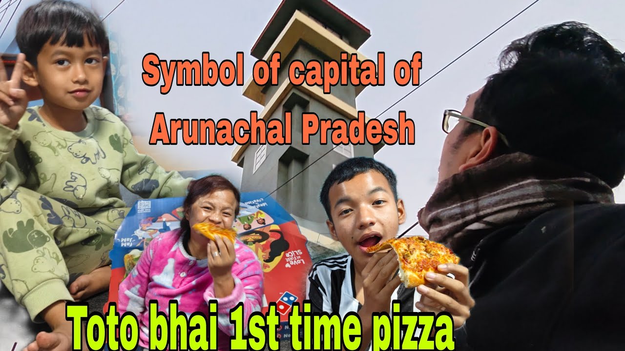Marketing in morning market🛍️ TOTO bhai 1st time eat pizza🍕 Akom ready to back school🎒