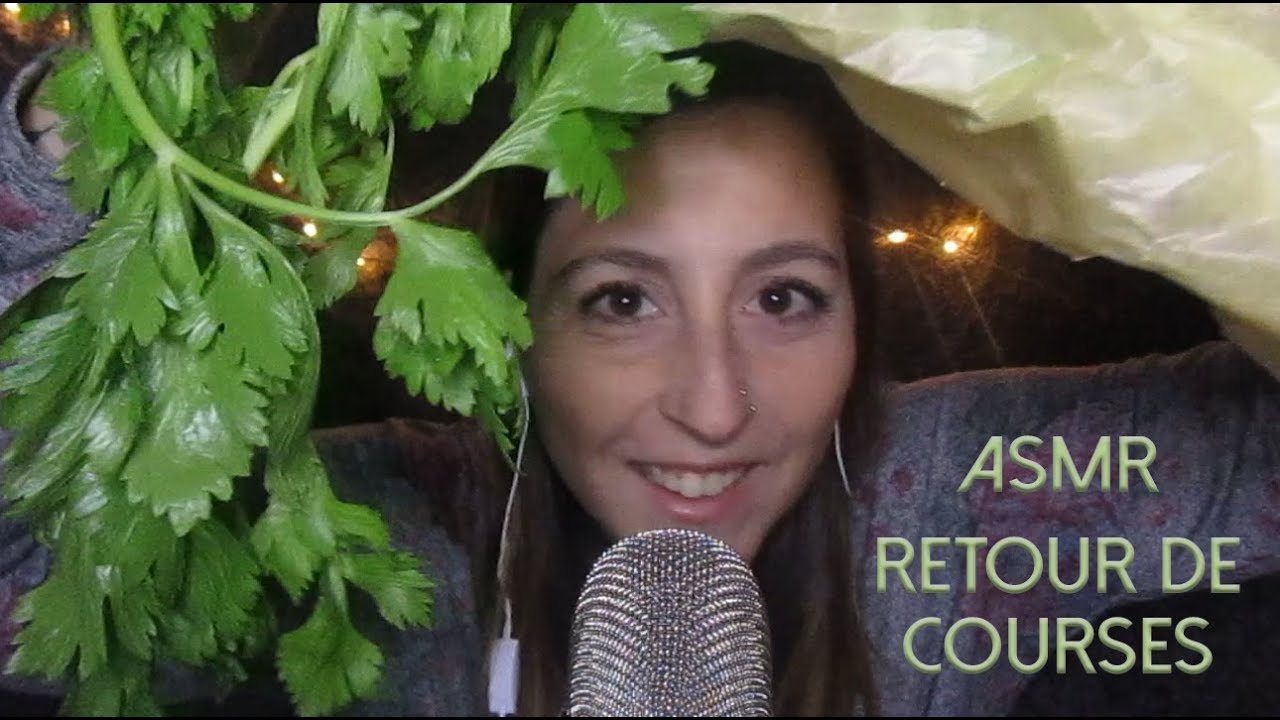 ASMR | RETOUR DE COURSES