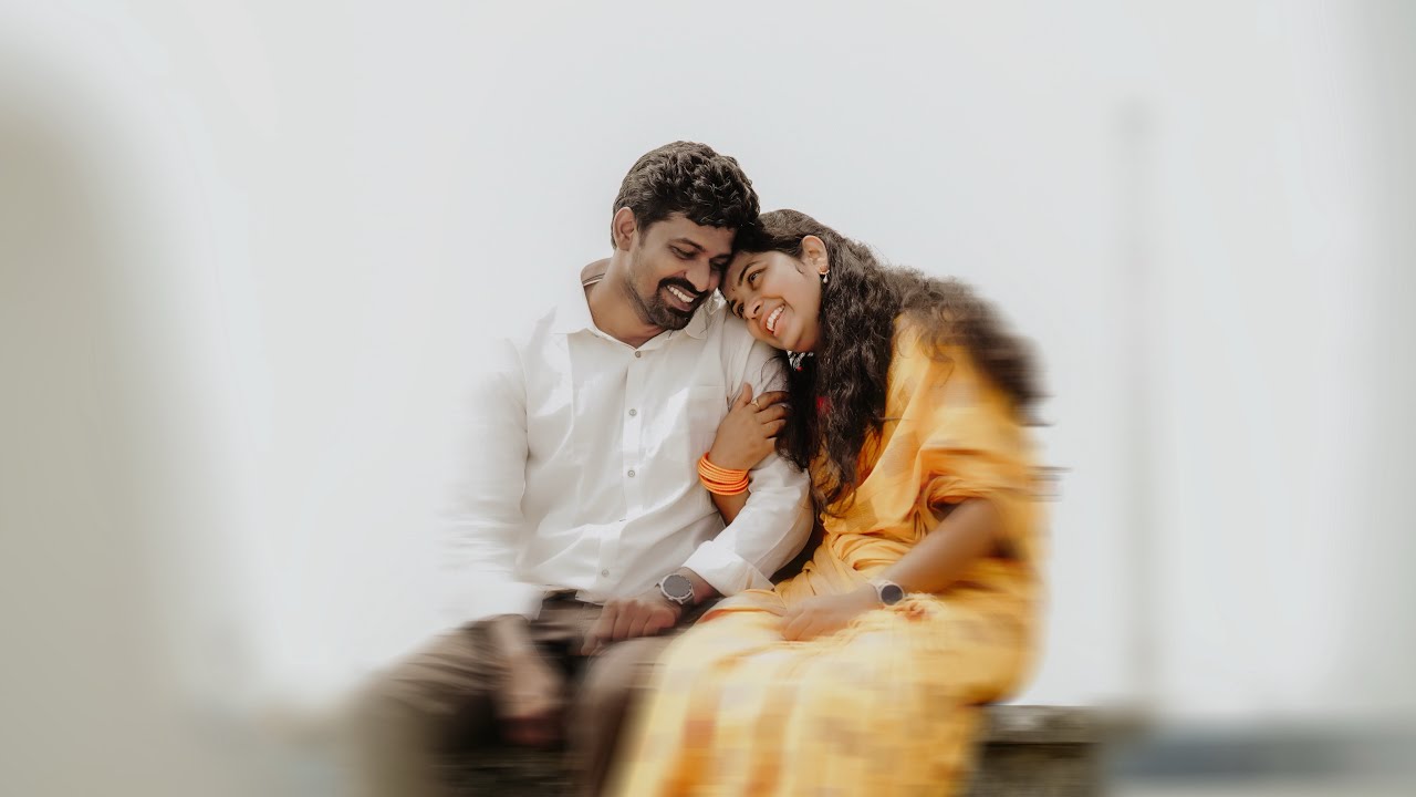 Raja & sravanthi (Pre wedding) Cinematic video 4k Chirala Beach 🏖️ 