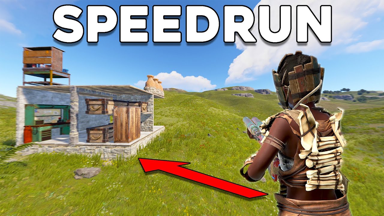 I tried SPEEDRUNNING a DEAD SERVER in Rust...