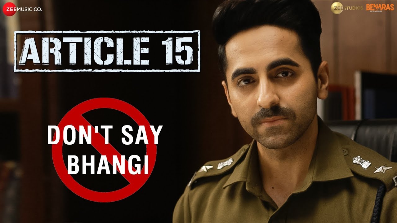 #DontSayBhangi