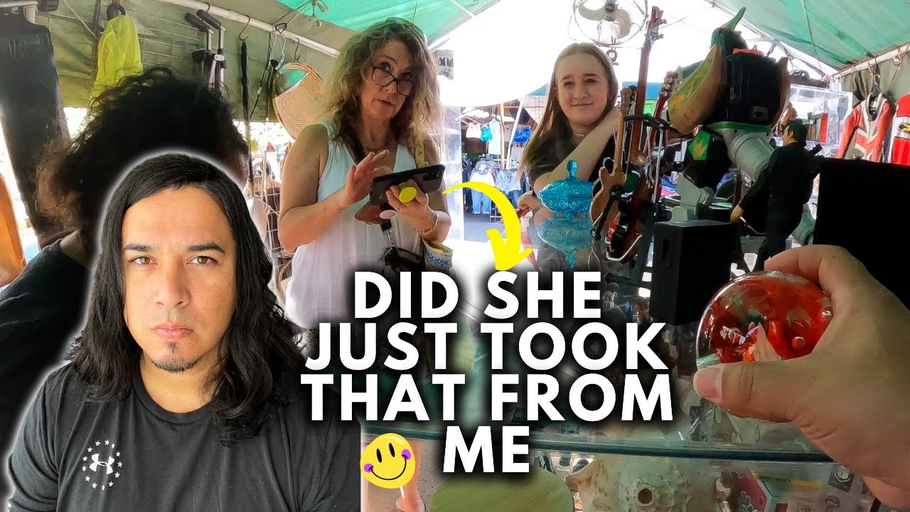 SHE WAS ALL OVER MY GOODIES! This Flea Market Always Provides - Thrifting w/ Tiffany Thrifting Vegas