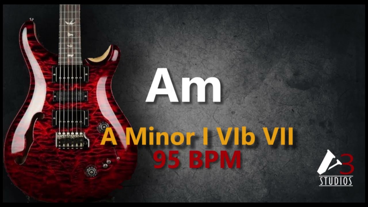 A minor Backing track I bVI VII 90BPM