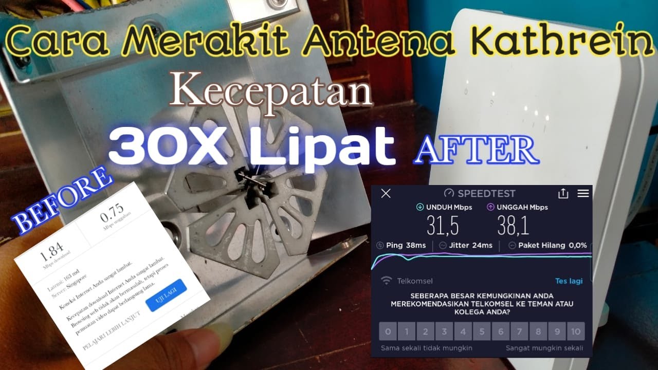 Cara Merakit Part Antena Kathrein