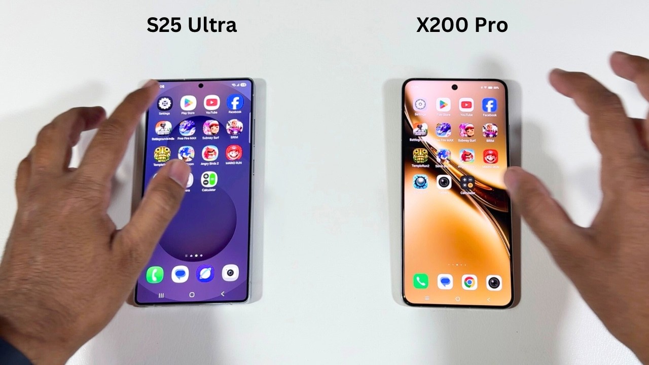 Samsung Galaxy S25 Ultra vs Vivo X200 Pro Speed Test and Camera Comparison
