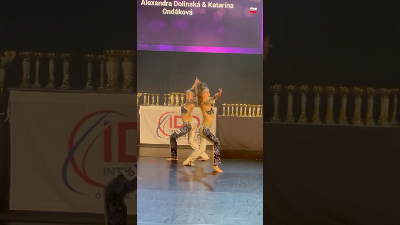 🥉Disco dance duo JUNIOR II. International- UDC 2024- S. Dolinska, K. Ondakova #disco #dance #assos