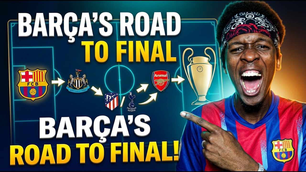 Barcelona Draw Newcastle! Is This Their EASIEST Path to UCL Final?!