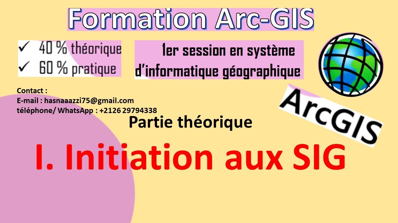 chapitre 1 : initaition aux sig