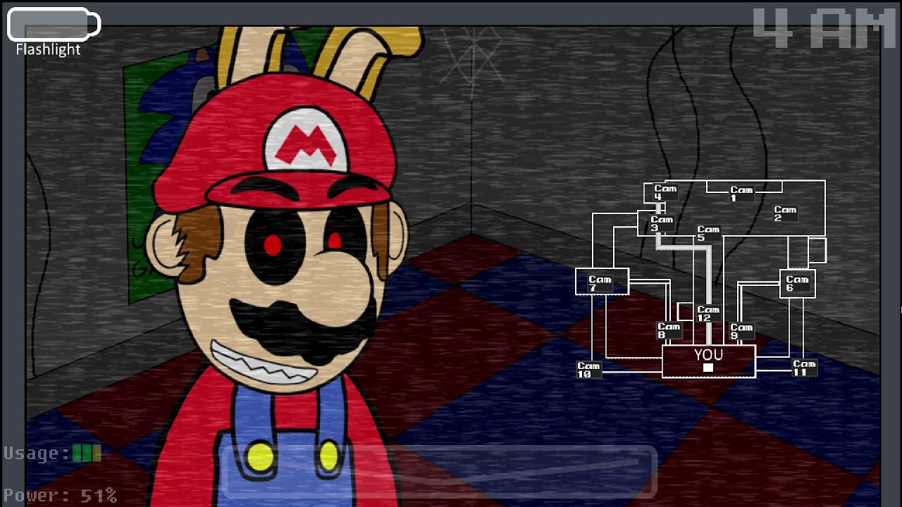 Sonic's Pizzeria Simulator - Chaos Mode - FNaS 1 Mode Complete!!!! [1080P 60FPS]