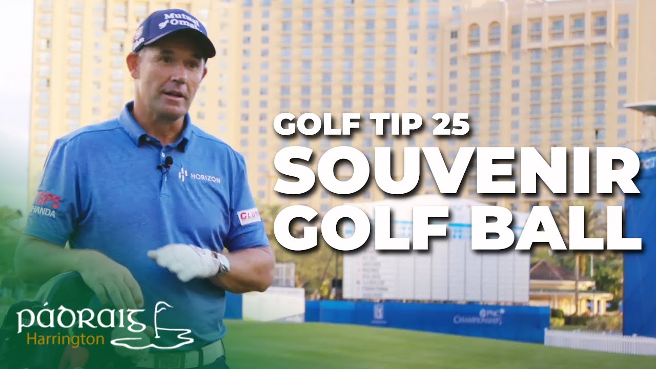 THIS IS HOW YOU GET A PRO PLAYER TO GIFT YOU A GOLF BALL | Paddy's Golf Top #25 | Padraig Harrington