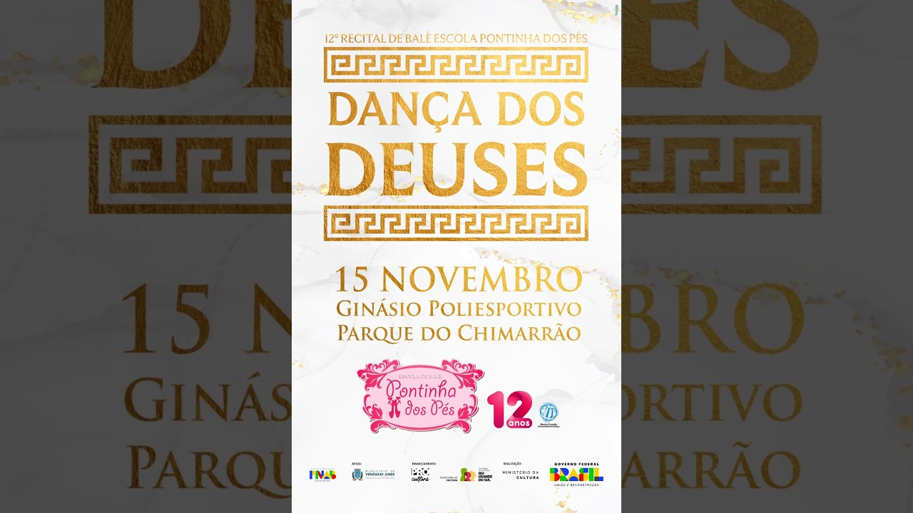 12º RECITAL DE BALÉ DANÇA DOS DEUSES