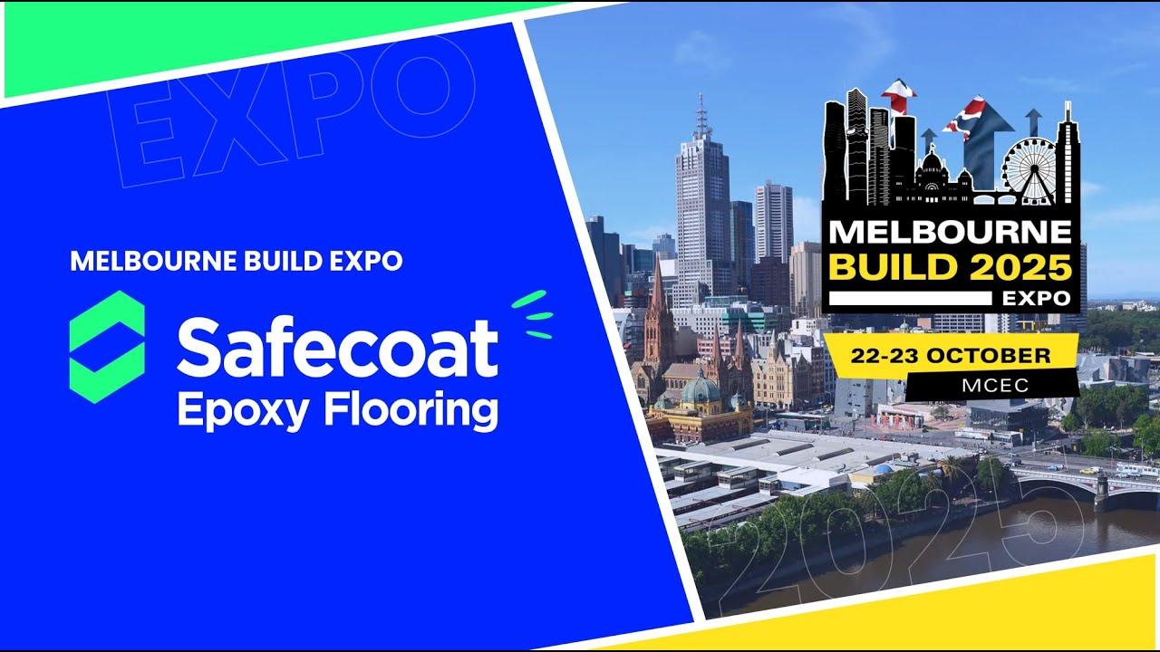 Safecoat Epoxy Flooring featured at Melbourne Build Expo 2025