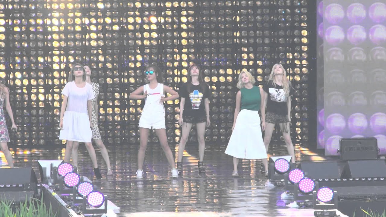 20150814 DMZ 평화콘서트 소녀시대 - Party 사복리허설