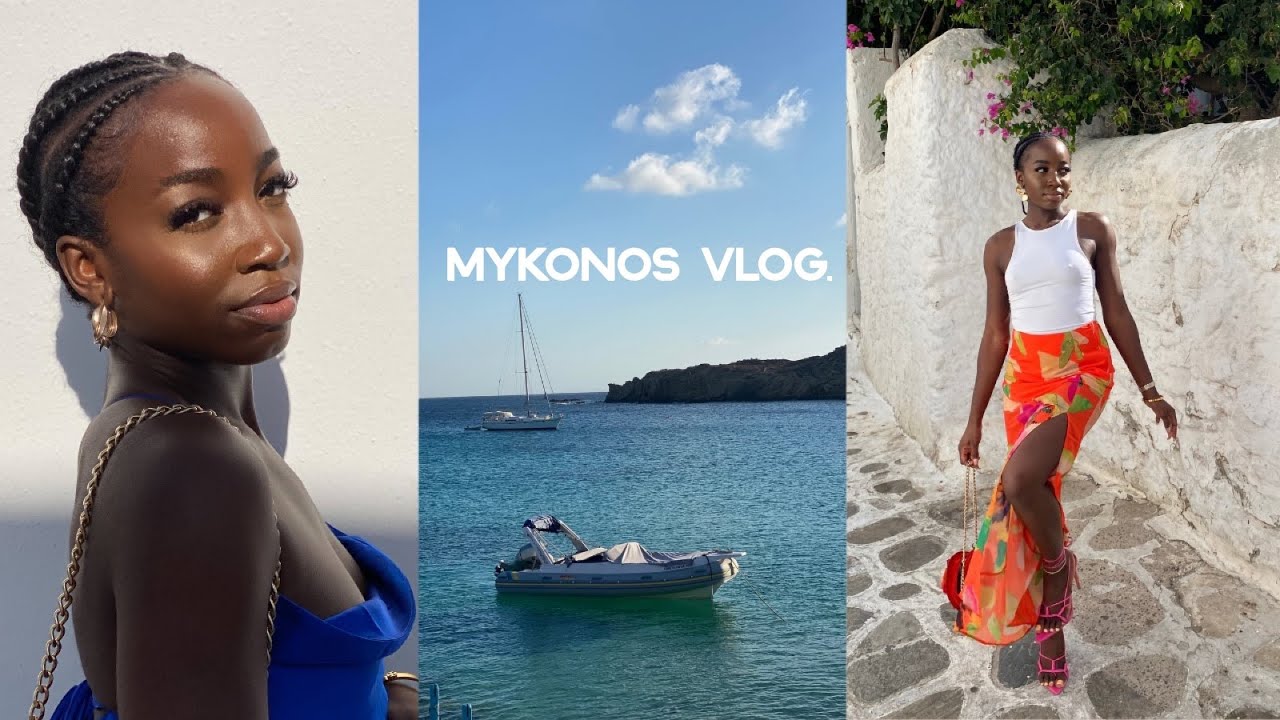 2021 MYKONOS VLOG | restaurants, beach clubs + more 🤍