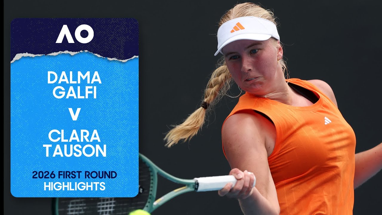 Dalma Galfi v Clara Tauson Highlights | Australian Open 2026 First Round