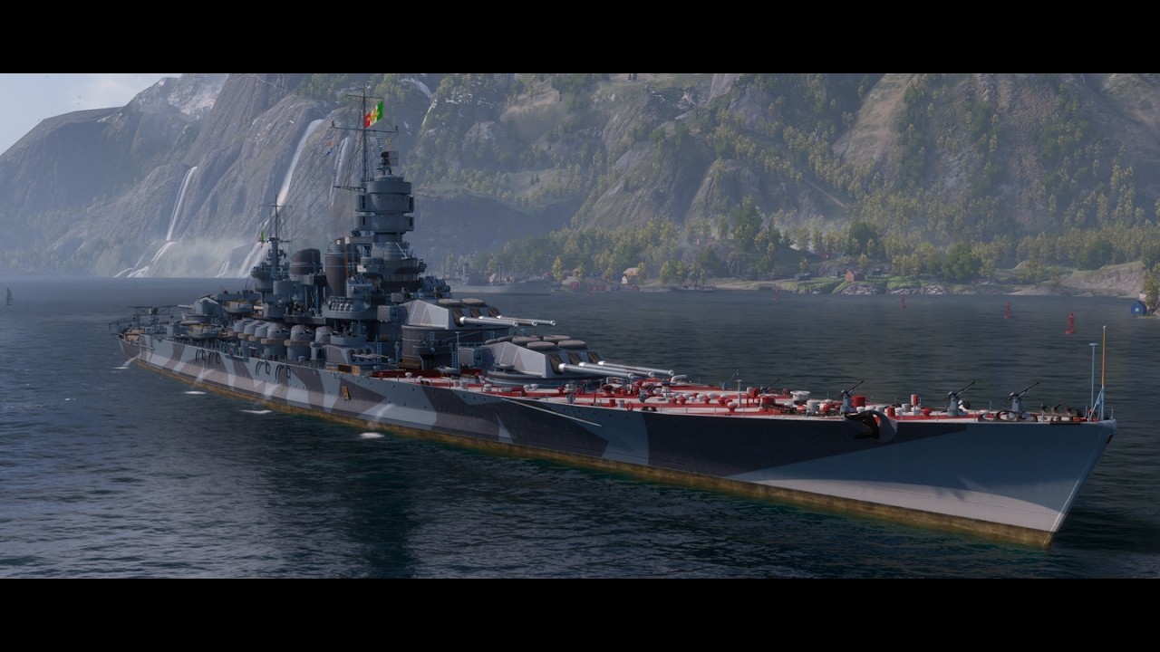 Stellar Italian Trio (Roma 125k damage) | World of Warships |