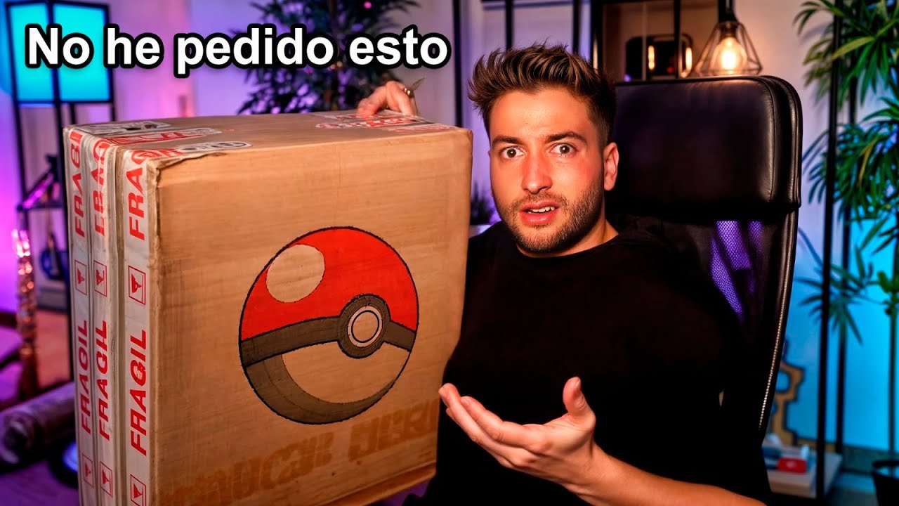 UN SEGUIDOR ME MAND&Oacute; UNA CAJA VALORADA EN 1900&euro; EN PRODUCTOS DE POKEMON!!!