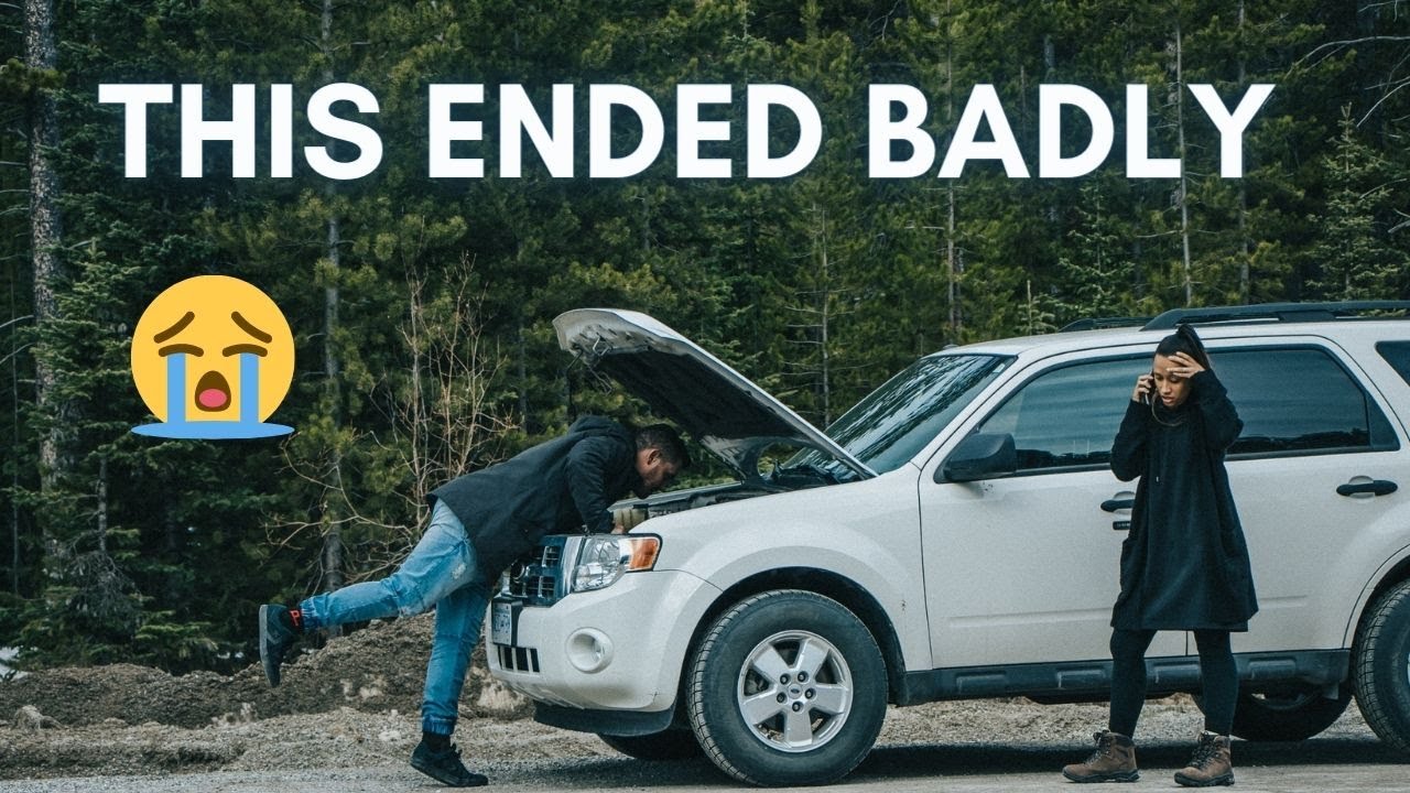 OUR CAR BROKE DOWN (Stranded 2 hours from home)