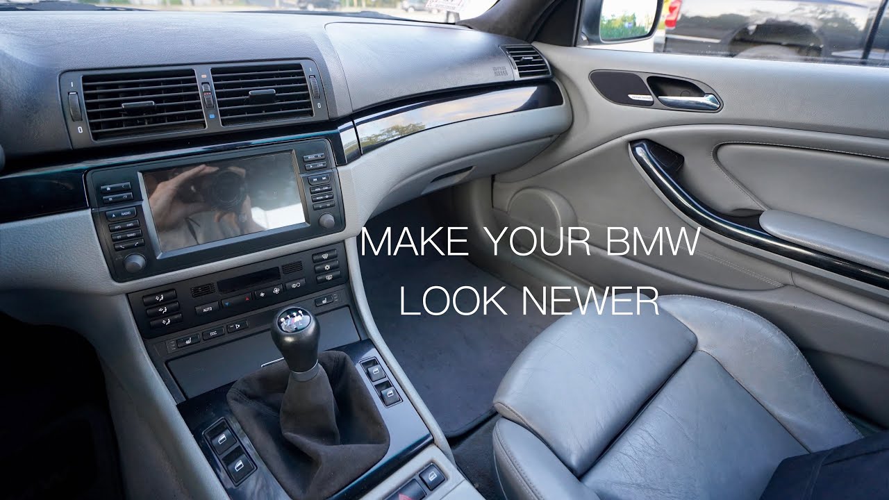 Модернизация отделки салона BMW e46
