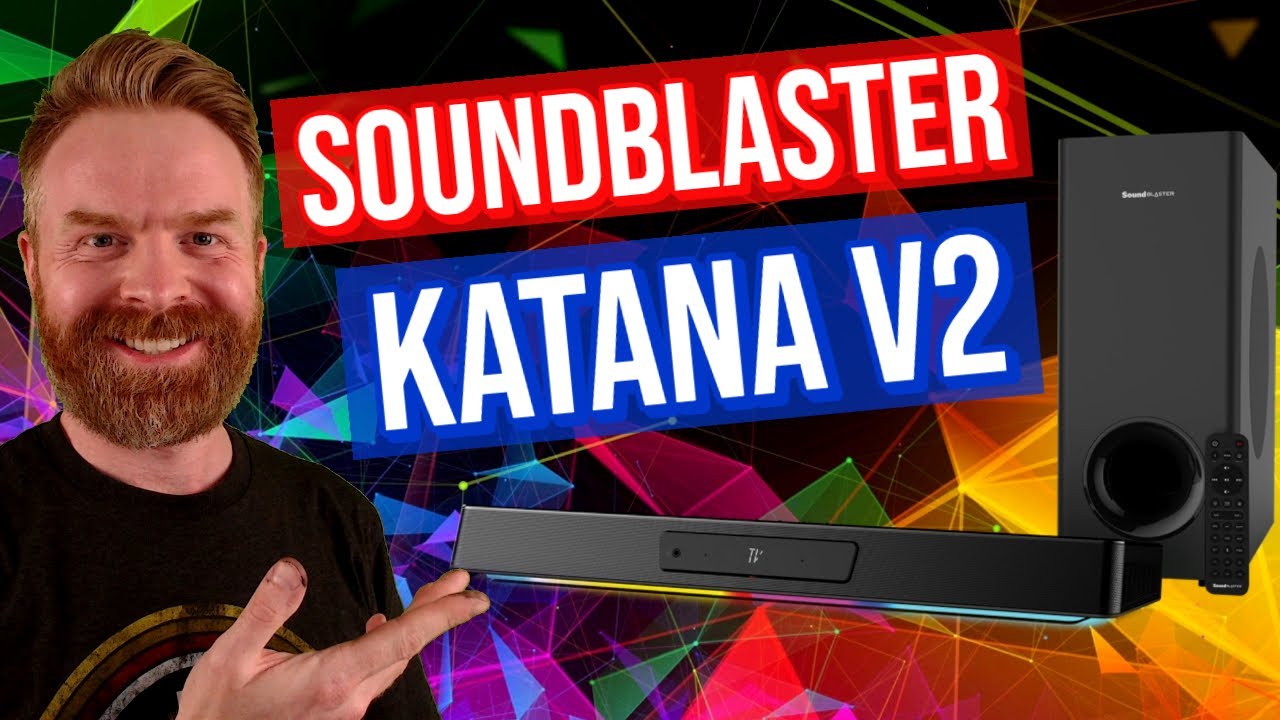 The best gaming sound bar I've tested // Sound Blaster Katana V2