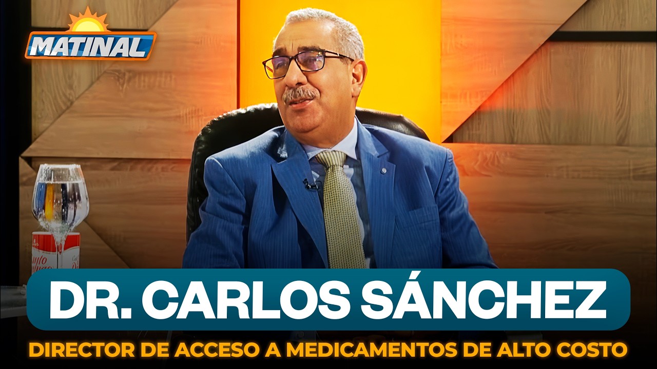 Dr. Carlos Sánchez - Director de Acceso a Medicamentos de Alto Costo