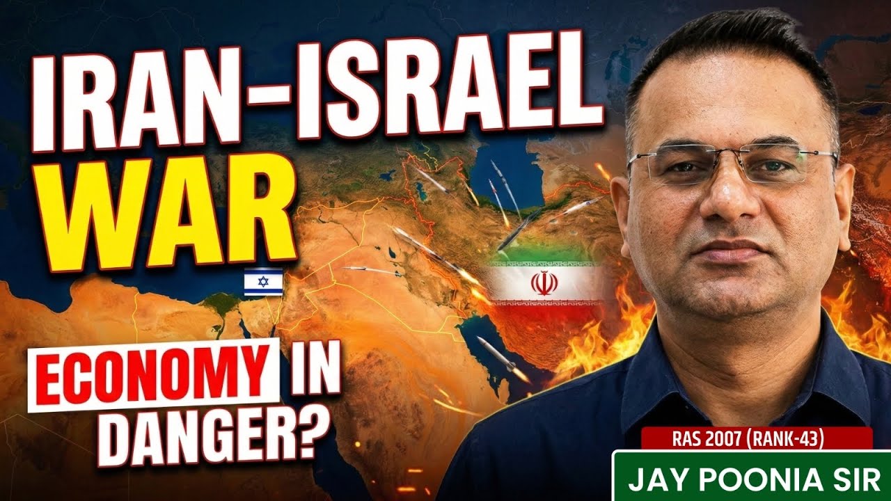 Iran-Israel War 2026: Oil Prices Skyrocket|Global Market Crash & Economy Impact|Jay Pooniya Sir