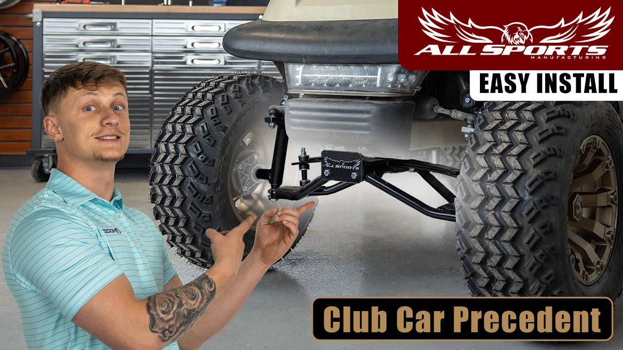 All Sports Lift Kit Install! EASY! (Club Car Precedent)