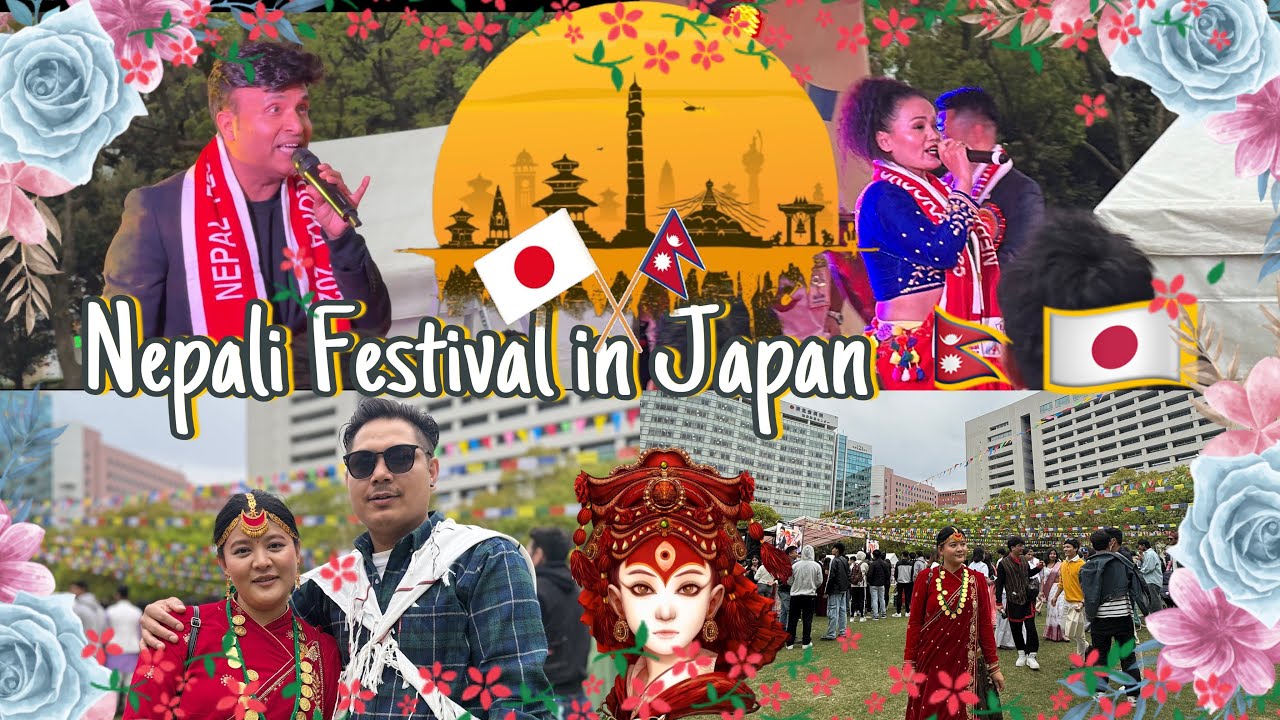 NEPALI FESTIVAL IN JAPAN  2025🇳🇵🇯🇵( Fukuoka ) Dherai ramailo bhayo 💕