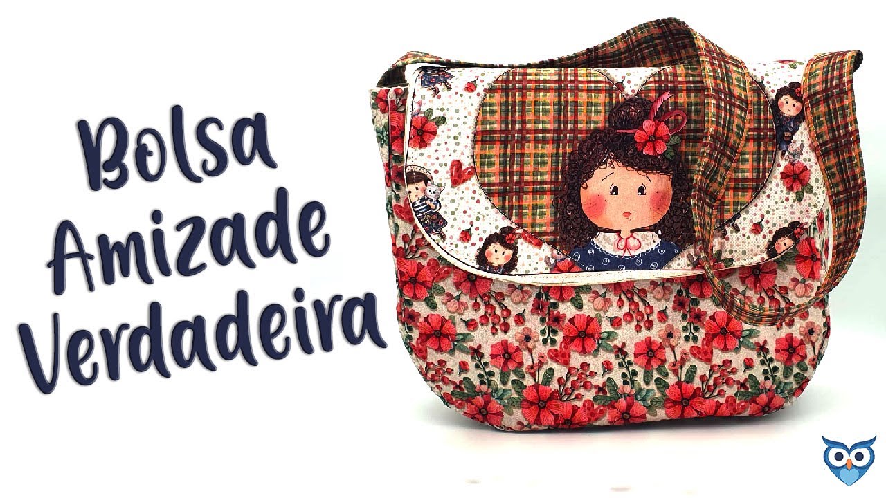 Bolsa Amizade Verdadeira - Painel Fuxicos e Fricotes