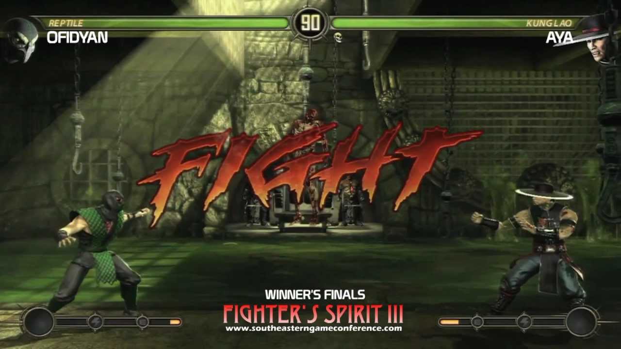02. MK9- OFIDYAN (Reptile) vs AYA (Kung Lao) (Fighter's Spirit 3 (22.Sep.2012)