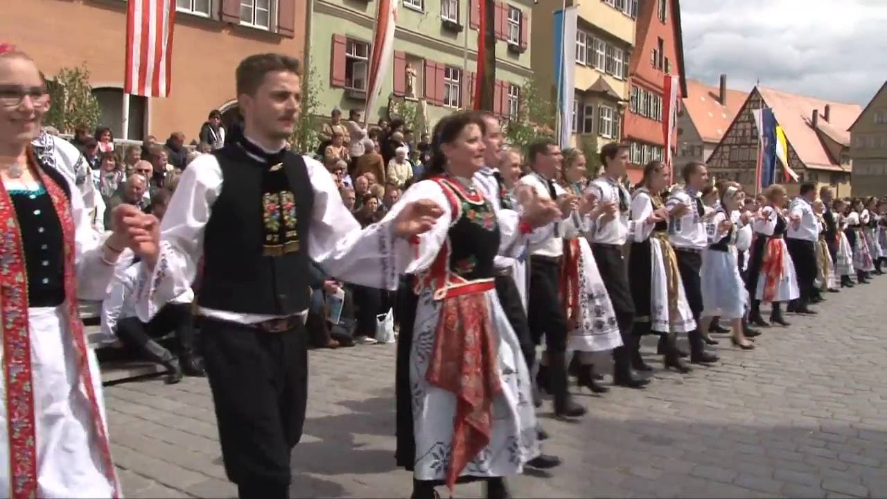 Dinkelsbühl 2016 - Siebenbürgisch-Sächsische Tanzfolge - Heimattag der Siebenbürger Sachsen